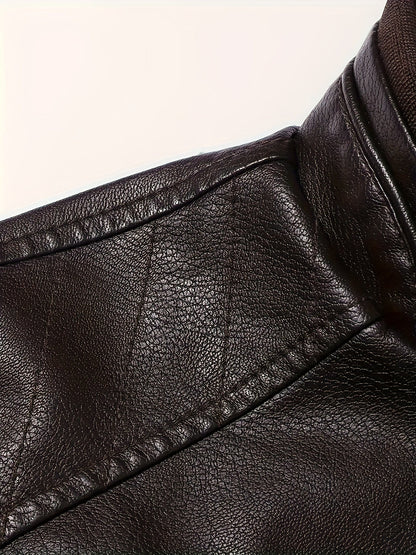 Tobias | Classic Stand-Collar Moto Jacket 5
