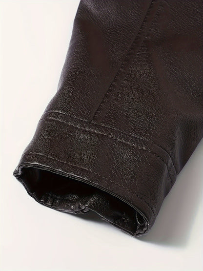 Tobias | Classic Stand-Collar Moto Jacket 6