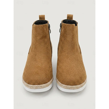 Vera | Cozy Wedge Ankle Boots 2
