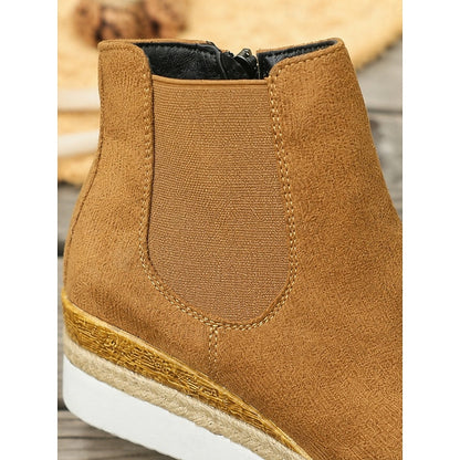 Vera | Cozy Wedge Ankle Boots 3