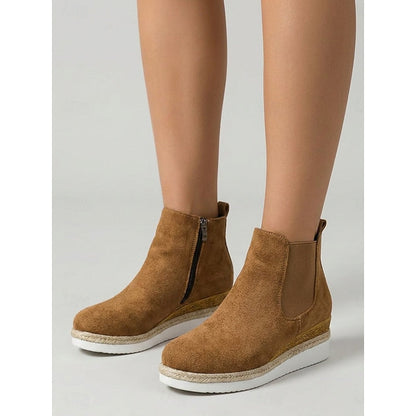 Vera | Cozy Wedge Ankle Boots 5