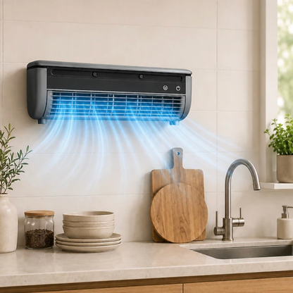 Wall-Mounted Air Cooler – Mist Fan, Compact & Silent 4