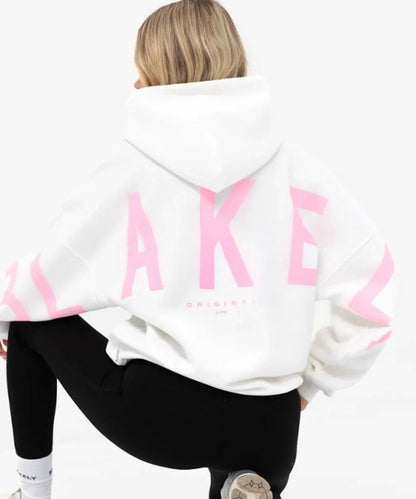 Women's Hoodie – Oversized, Graphic Back Print