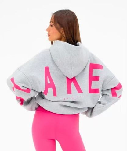 Women's Hoodie – Oversized, Graphic Back Print