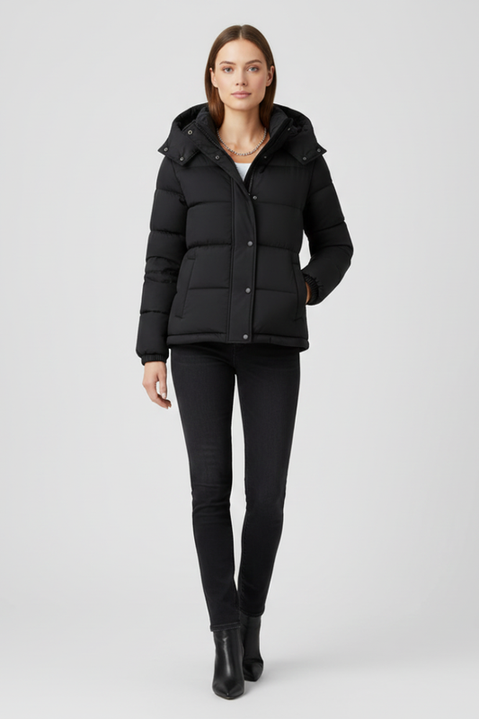 Women's Insulated Jacket with Secure Fit and Strong 0