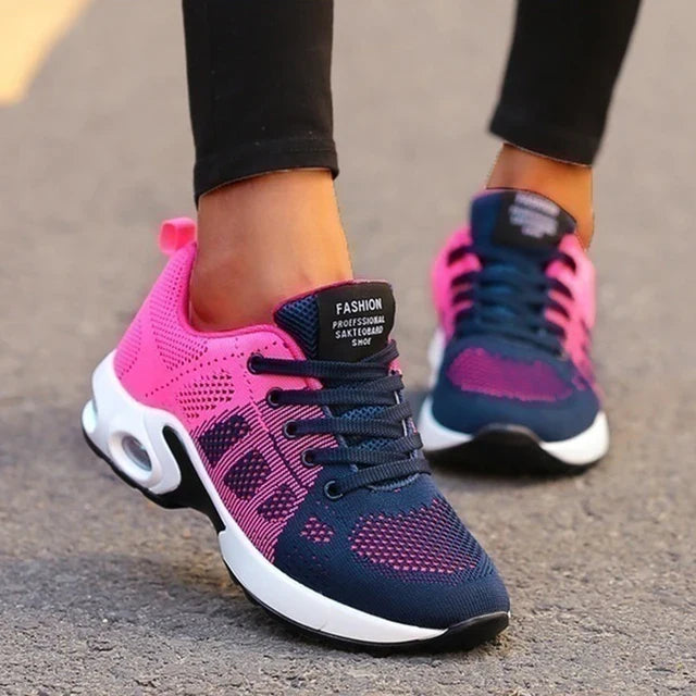 Women's Orthopedic Sneakers Breathable Arch Support 4
