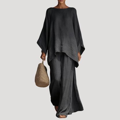 Women’s Relaxed Co Ord Wide Leg Set 3