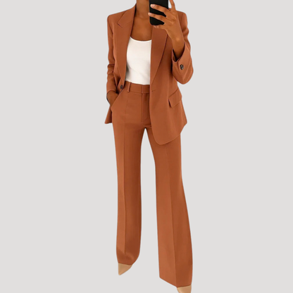 Women’s Smart Tailored Two-Piece Suit Set 3