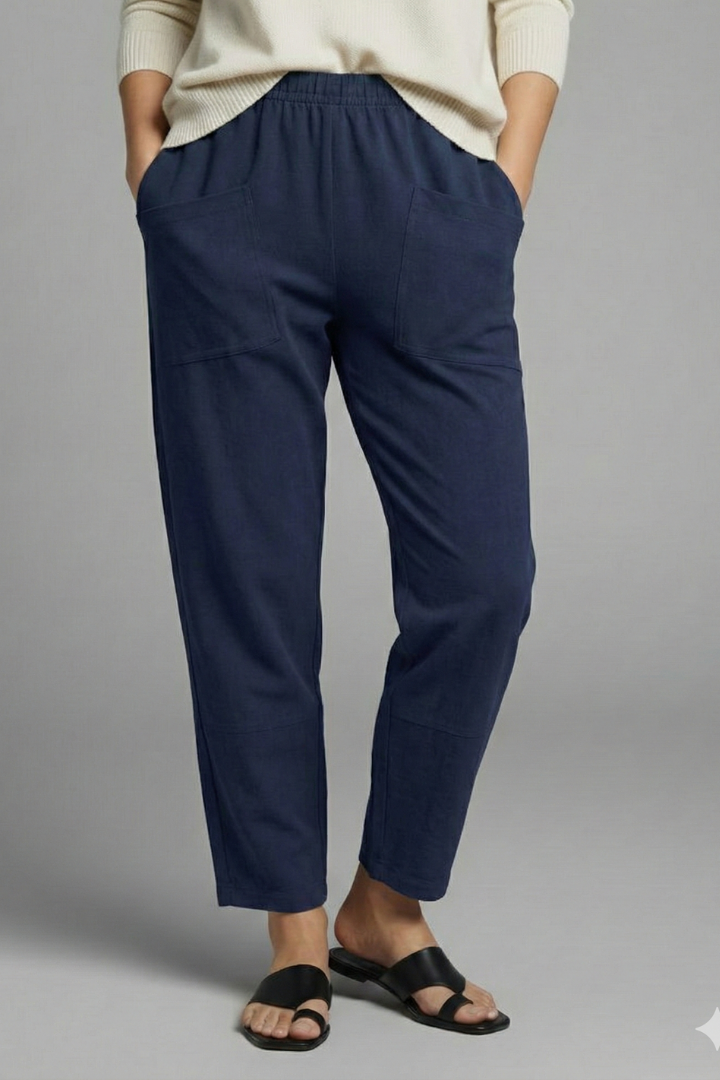 Women’s Trousers with Elastic Waist and Side Pockets 6