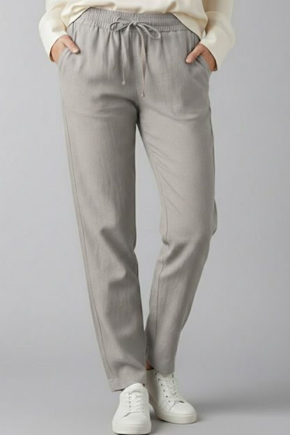 Women’s Trousers with Elastic Waist and Side Pockets 7