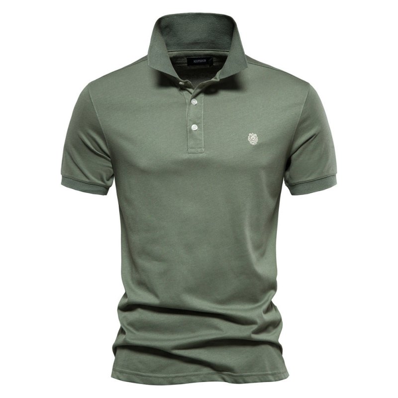 Men's Slim Fit Short Sleeve Polo Shirt