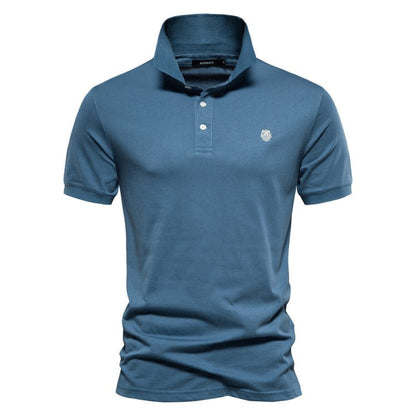 Men's Slim Fit Short Sleeve Polo Shirt