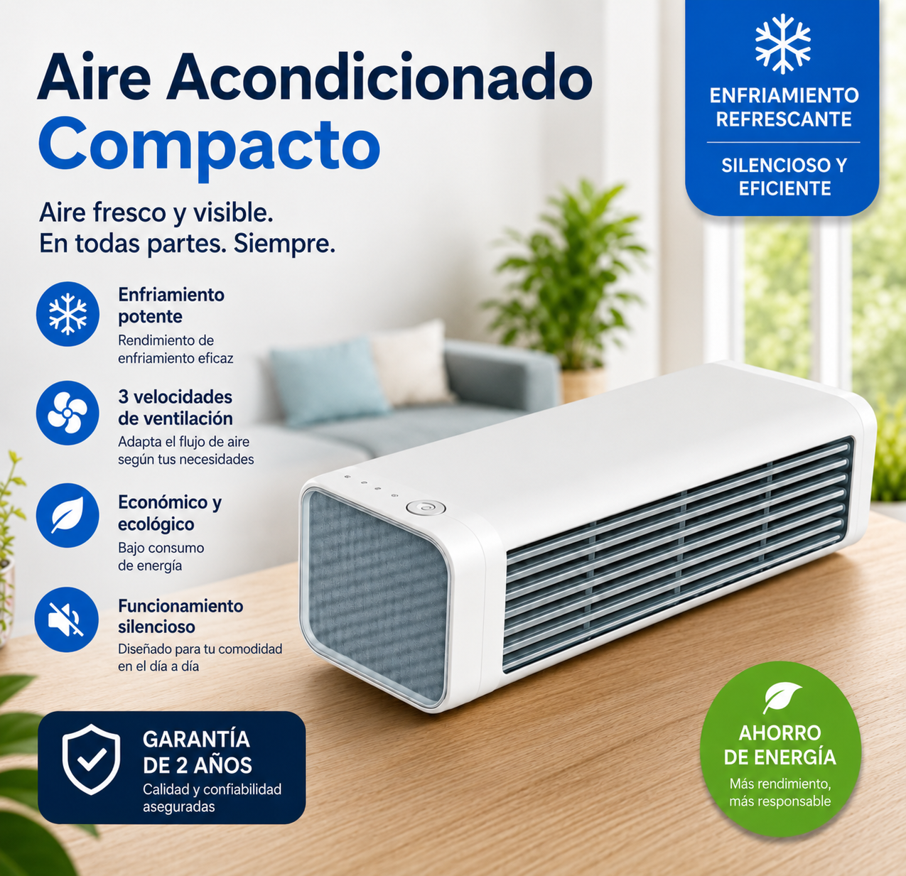 Compact Window Air Cooler – Air onditioner