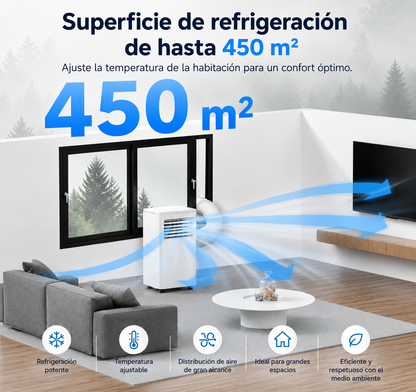 Portable Air Conditioner 10000 BTU with Remote & Sleep Mode