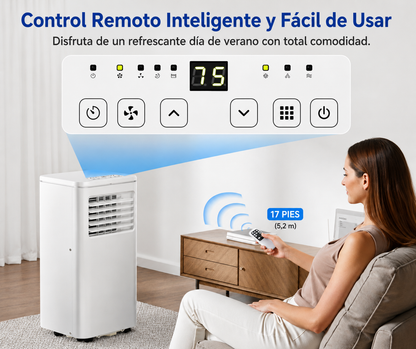 Portable Air Conditioner 10000 BTU with Remote & Sleep Mode