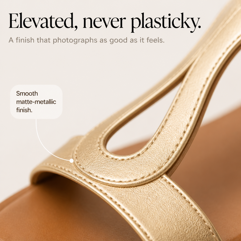 Women's T-Strap Sandals – Flat, Buckle Closure