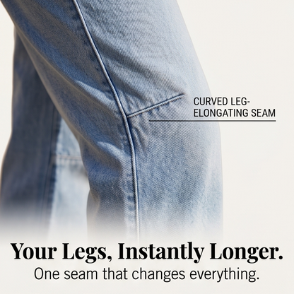 Women's Cropped Barrel Leg Denim Jeans