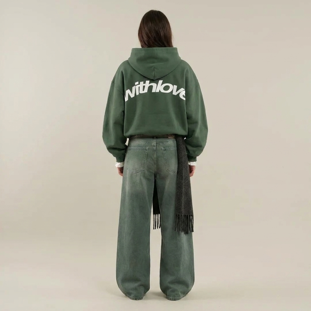 Women's Hoodie – Oversized Statement Back Print