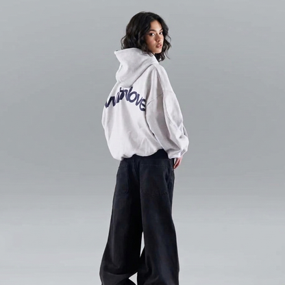 Women's Hoodie – Oversized Statement Back Print