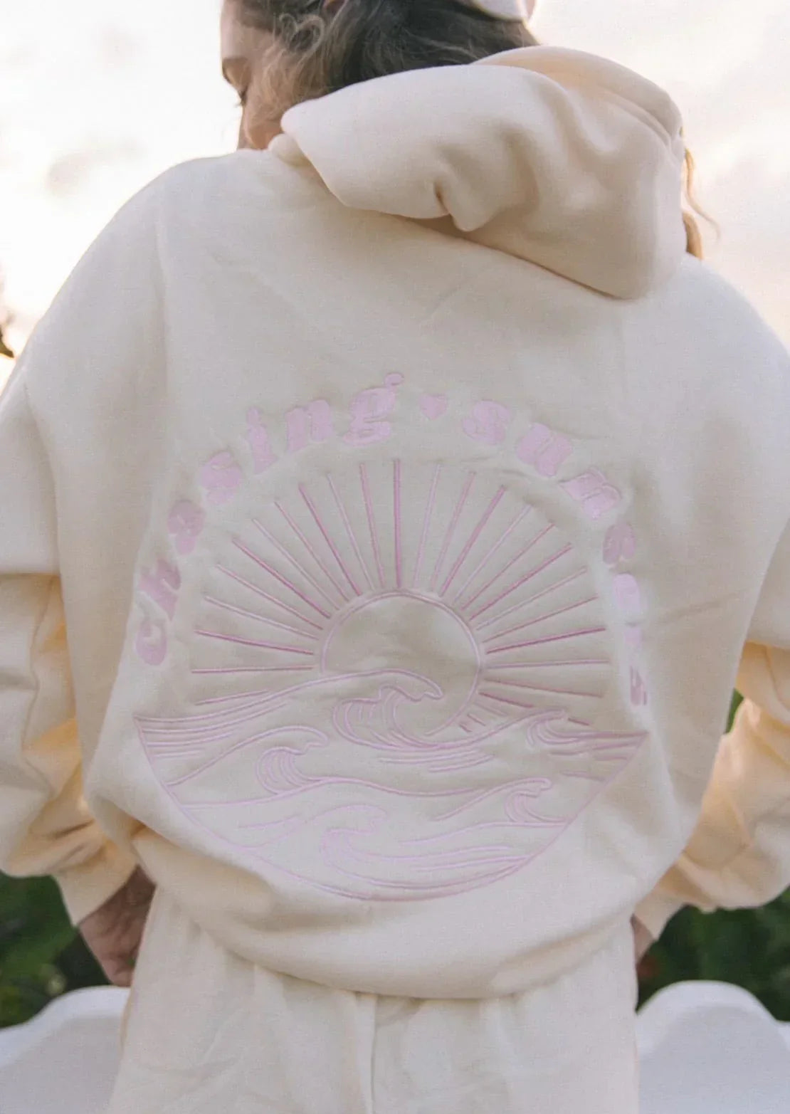 Women's Hoodie – Back Graphic, Relaxed Fit