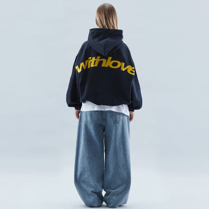 Women's Hoodie – Oversized Graphic Print