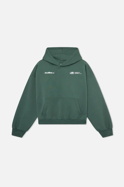 Women's Oversized Hoodie – Back Graphic, Dropped Shoulder