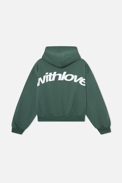 Women's Oversized Hoodie – Back Graphic, Dropped Shoulder
