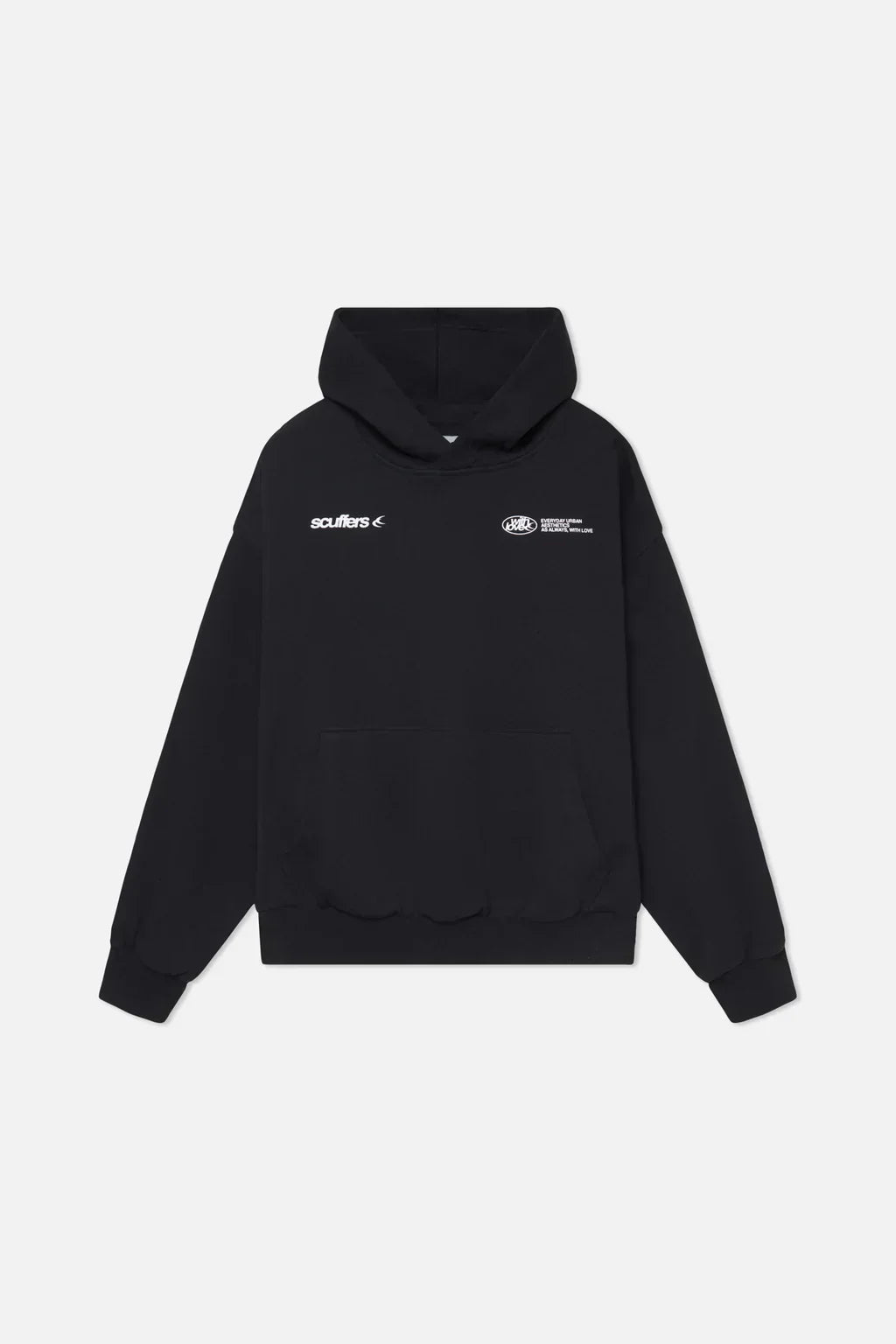 Women's Hoodie – Back Graphic Print, Relaxed Fit