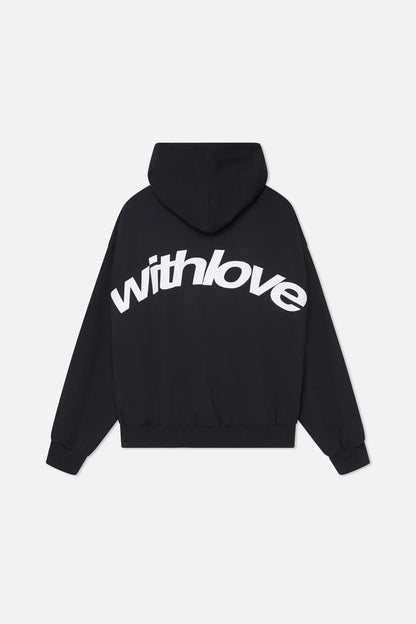 Women's Oversized Hoodie – Back Graphic, Dropped Shoulder