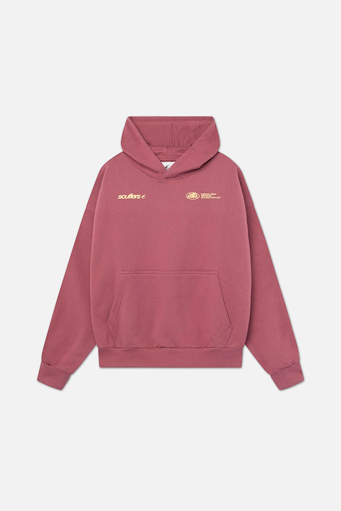 Women's Oversized Hoodie – Back Graphic, Dropped Shoulder