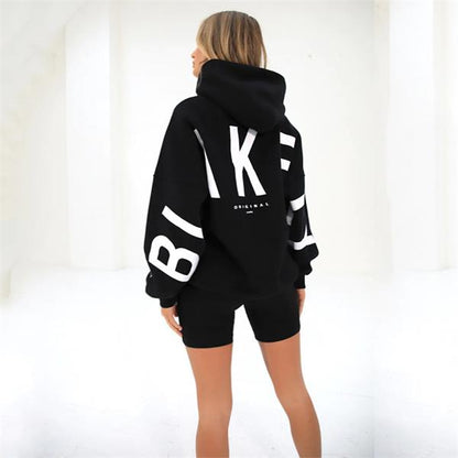 Women's Hoodie – Oversized, Graphic Back Print