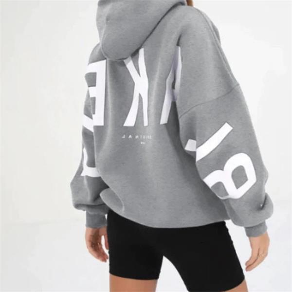 Women's Hoodie – Oversized, Graphic Back Print