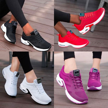 Women's Breathable Mesh Air Cushion Sneakers