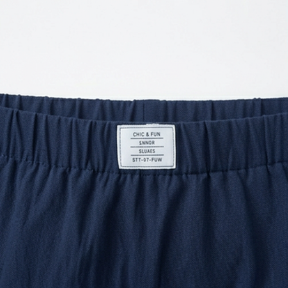 Women's Wrap Front Skort with Elastic Waist