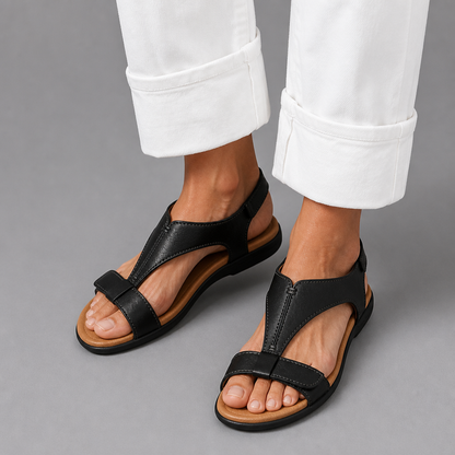 Women's Slingback Sandals – Adjustable Straps, Arch Support